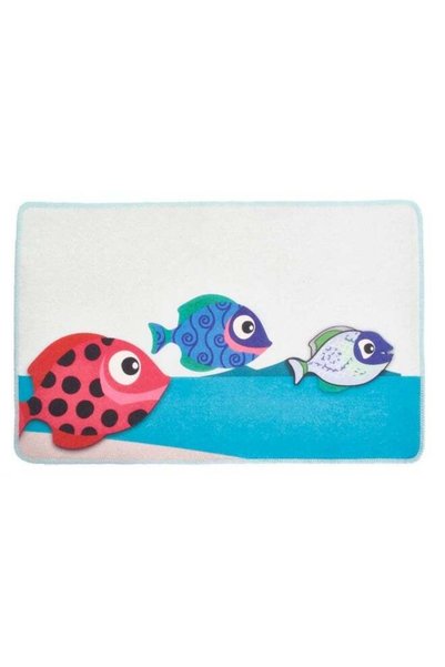 Generic Washable Indoor Doormat 45x70cm, Durable Polyester Mat, Non-Slip Bott...