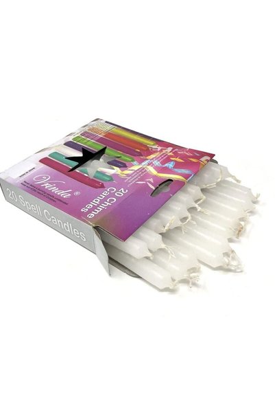 Generic White Spell Candle Inch Pack of 20