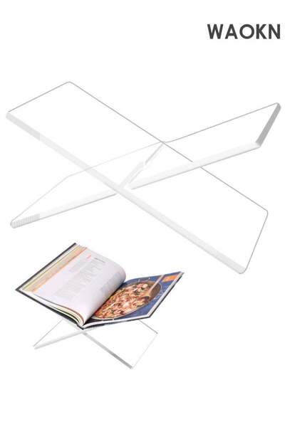 Generic Hot selling acrylic bookshelves, magazine and book tray racks, creati...