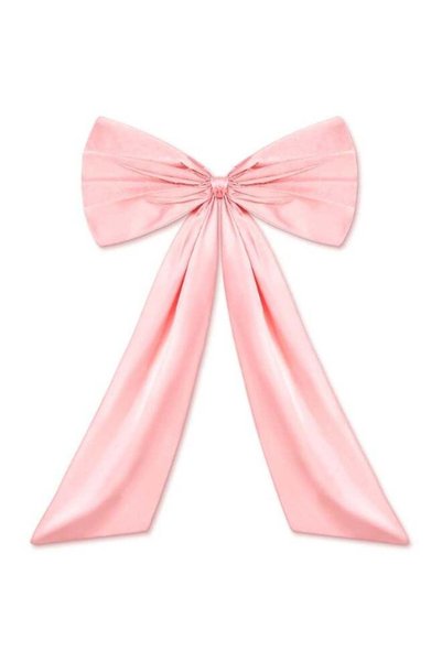 Generic Bow Decor Pink Large Bow Giant Ribbon Tie Hanging Gift Coquette Wall ...