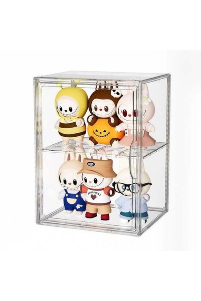 Generic Acrylic Display Case for Collectibles, Figure Display Case, 1 Pack Cl...