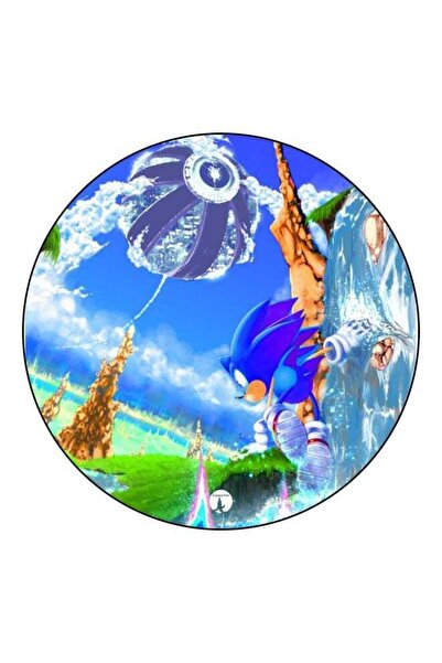 Generic Cartoon Printed Fridge Magnet Blue/Green/Purple 5.5cm