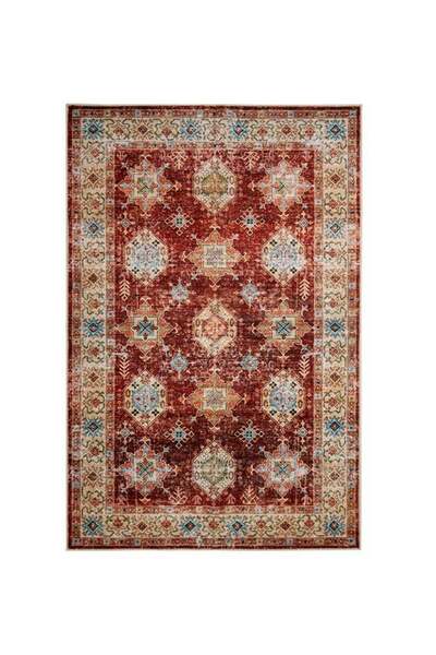 Generic Carpet Rug Anti-Slip- Size- 183 x 275 cm - 6x9 ft | Royal Heritage De...