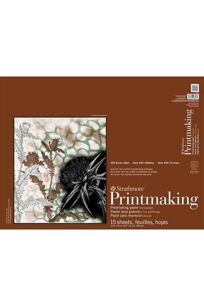 Strathmore Printmaking Paper Pad 11"X14"-15 Sheets -62433110