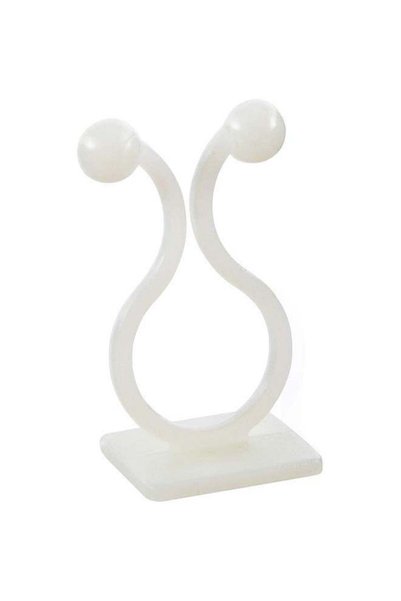 Generic 100 -Piece Plant Climbing Wall Fixture Clips white 17.78 x 10.16 x 5....