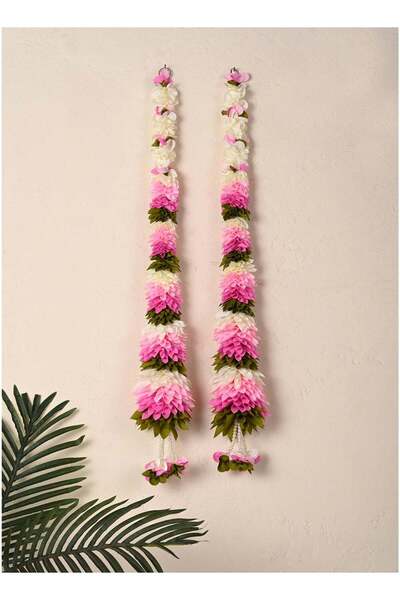 Generic Madhoor Multilayer Satin Whte Decorative Latkan Door Hanging Green Ba...