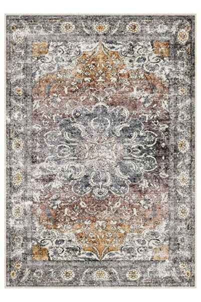 Generic Carpet Rug Anti-Slip- Size- 91 x 153 (3x5 ft) | Color- Green & Grey |...