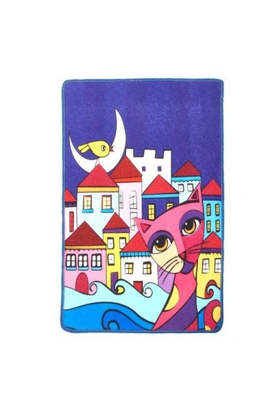 Generic Washable Indoor Doormat 45x70cm, Durable Polyester Mat, Non-Slip Bott...