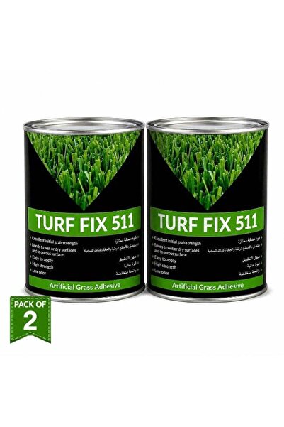 Generic Pack of 2 Turf Fix Grass Glue 511 650ml – Strong Artificial Grass Adh...