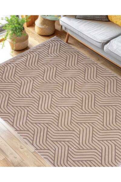 Generic Carpet Woven Rug in Soft Texture | Classic Nomad Design - Grey | Size...