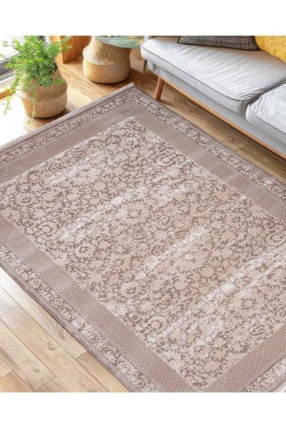 Generic Carpet Woven Rug in Soft Texture | Heritage Incense Design - Grey | S...