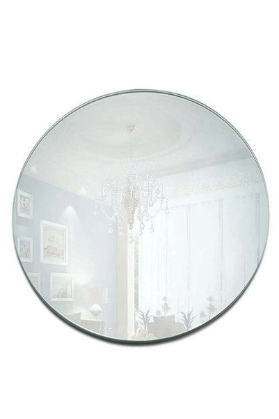 Generic Round Wedding Mirror Tray, Party Mirror Tray Wedding Tabletop Candle ...