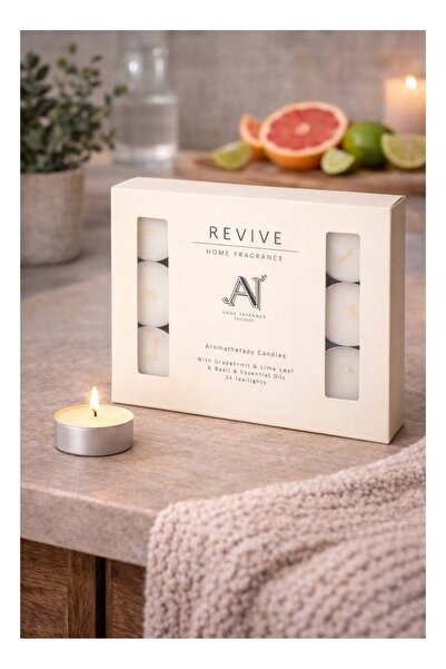 Generic 24 Tea-Lights Pack Scented, Revive Aromatherapy | Made with Shea Butt...