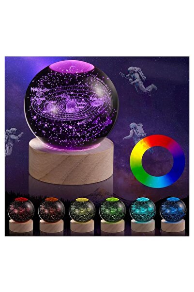 Generic HASTHIP® 3D Night Light for Kids With 7 Colors Changing LED Base, Cry...