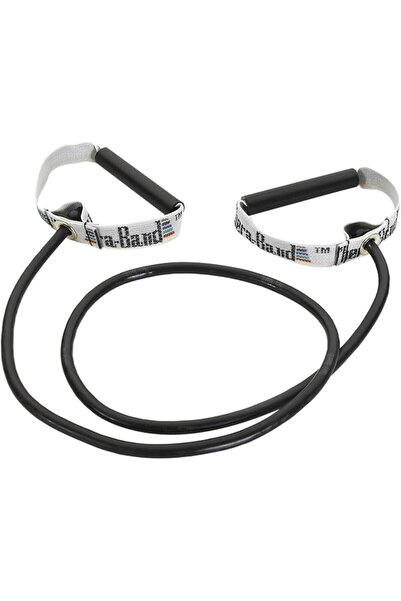 THERABAND Professional Latex Resistance Tubing with Handles For Upper-Body Ex...
