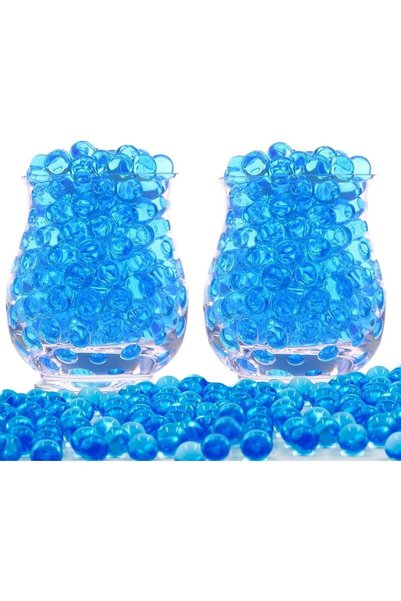 Generic 50g/10000 Beads Gel Soil Water Crystal Beads Jelly Water Gems Vase Fi...