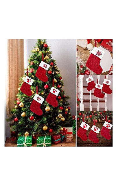 Generic Christmas Stockings Christmas Sock Ornaments Mini Cute Kids Gift Cand...