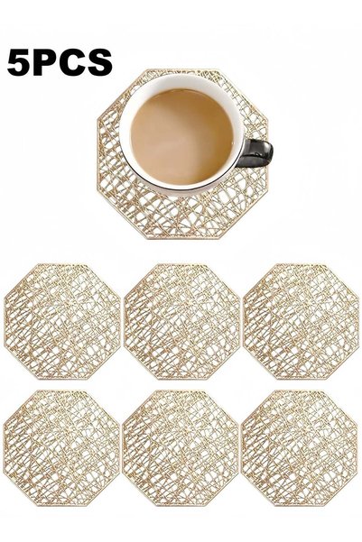 Generic 5 beverage coasters, coffee coasters, suitable for home decoration of...