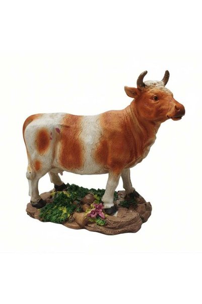 Generic AKDC Premium Polyresin Bull Showpiece – Elegant Modern Animal Art Déc...