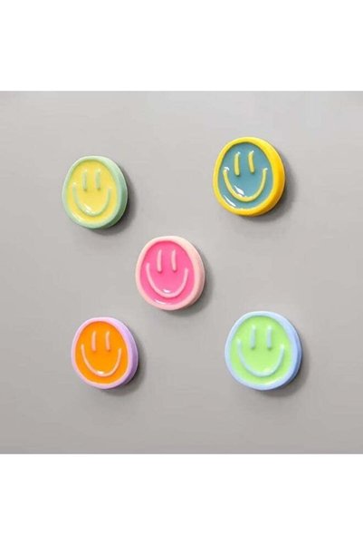 Generic Set of 20 Colorful Face Magnets for The Fridge, Perfect for Decoratin...