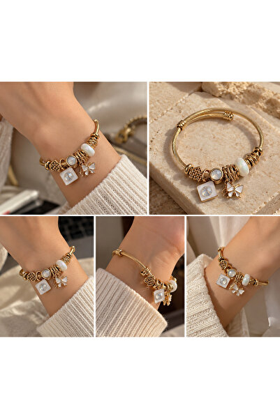 nutika Bracelet with steel charm
