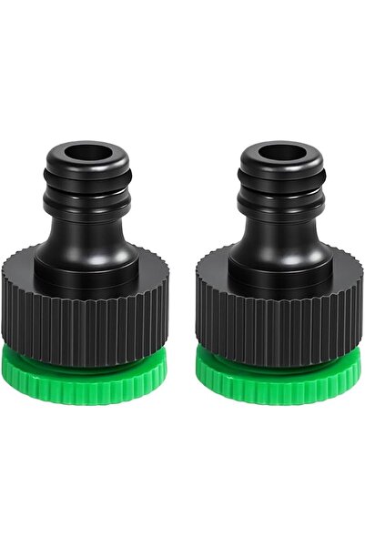 HASTHIP ® 2Pcs Faucet Pipe Connectors for 3/4 Inch & 1/2 Inch Taps, Universal...