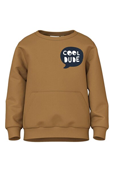 name ıt Παιδικό φούτερ NMMVUGO LS SWEAT BRU S1