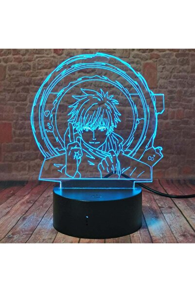 Generic ARS® Satoru Gojo Night Light - Anime Jujutsu Kaisen Lamp - 3D Cartoon...