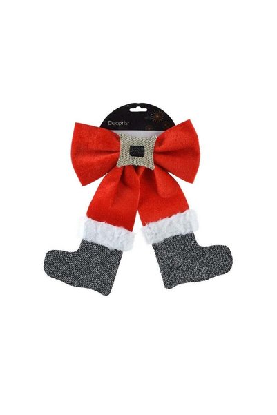 Generic Kaemingk Bow – Polyester Claus Decoration, Christmas tree Ornament, F...