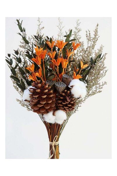 Generic Dried Flower Bouquet Living Room Decoration Ornaments Artificial Flow...
