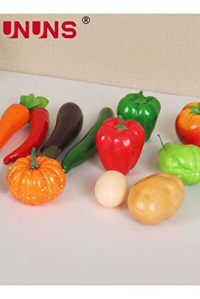 Generic 12 Pieces/Set Artificial Vegetables,Simulation Vegetables Decoration ...