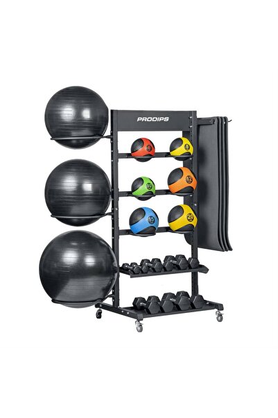 Pilates Topu Sağılık Topu Mat Dambıl Kettlebell Mobil Fitness Studio Ağırlık Standı