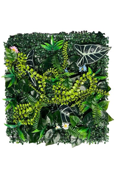 Generic FFD Artificial Plant Wall Hedge Grass Mat 40x60cm, Synthetic Faux Gra...