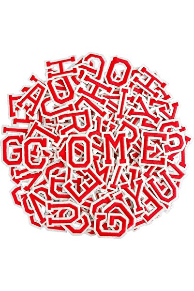 Axen 52pcs Alphabet A to Z Patches, Iron on Sew on Letters for Clothes, Class...