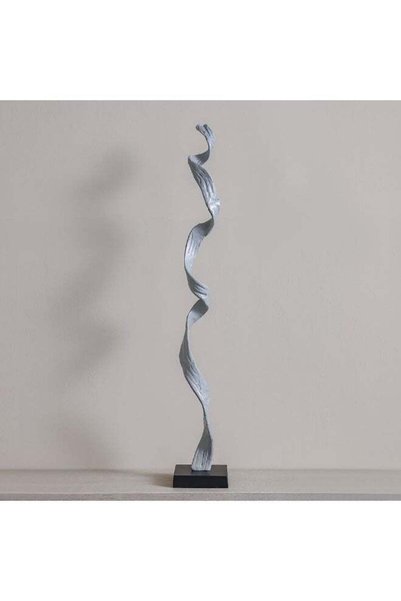 Generic Stark Aluminium Leaf Sculpture – Modern Decorative Aluminium Art with...
