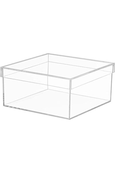 Generic ARS Acrylic Gift Box, Transparent Square Storage Container, Art Craft...