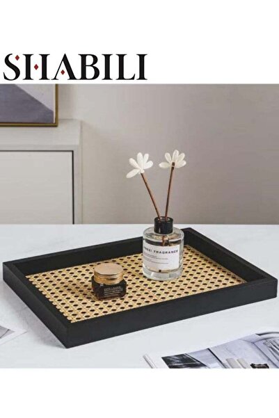 Generic Rectangular Decorative Tray，Dresser Jewelry Ring Dish Tank Storage Ki...
