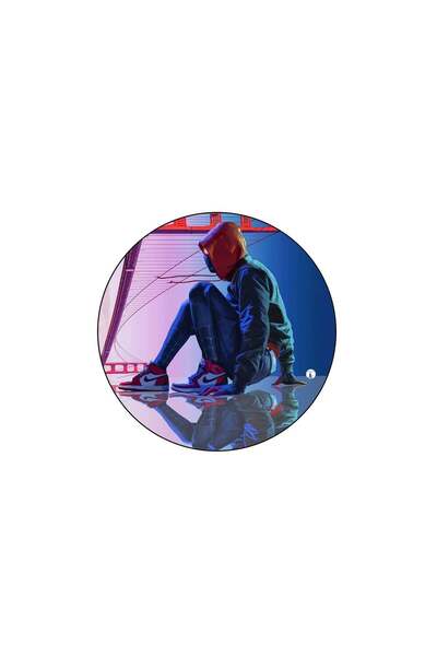 Generic Printed Fridge Magnet Blue/Pink/Red 5.5cm