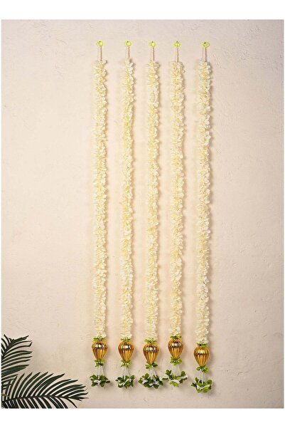 Generic Madhoor Bud Decorative Latkan Door Hanging Cream for Diwali, Weddings...