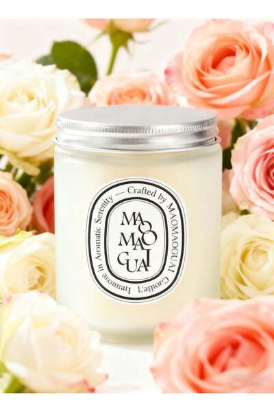 Generic ROSE-Scented Botanical Aromatherapy ROSE Scented Candles, 70 oz 50 Ho...