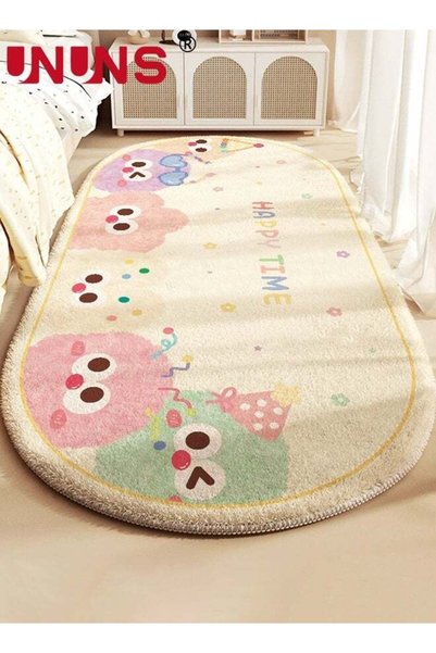 Generic Bedroom Mat,Cartoon Bedroom Rug,Comfortable And Soft Faux Cashmere Ru...
