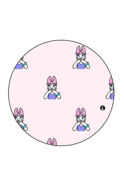 Generic Daisy Duck Printed Fridge Magnet Multicolour 5.5 x 5.5cm