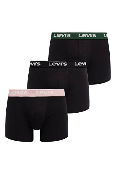 Levi's Ανδρικά μποξεράκια με επαναλαμβανόμενο λογότυπο, σετ 3 τεμαχίων