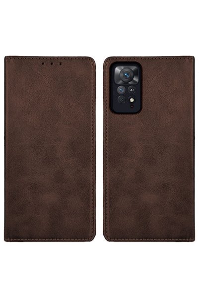 Sonique Vintage Πορτοφόλι από Συνθετικό Δέρμα Καφέ (Redmi Note 11 Pro 4G/5G /...