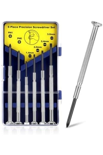 GENERAL 6PCS Screwdriver Set, Magnetic Mini Precision Screwdriver Set for Ele...