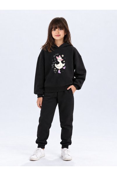 NUBAR CO. Kids Animal Printed Design Unisex Children's Hoodie and Sweatpants ...