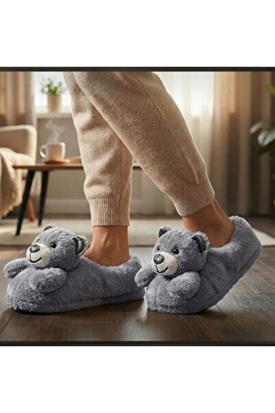 Generic Brand Lamedorehomeplush Teddy Bear Women's Slippers