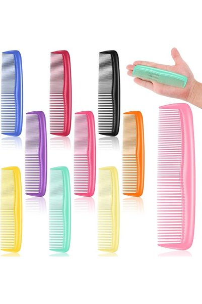 HOFASON 100 Pack Combs Bulk, Individually Wrapped Hair Combs for Women, Men &...