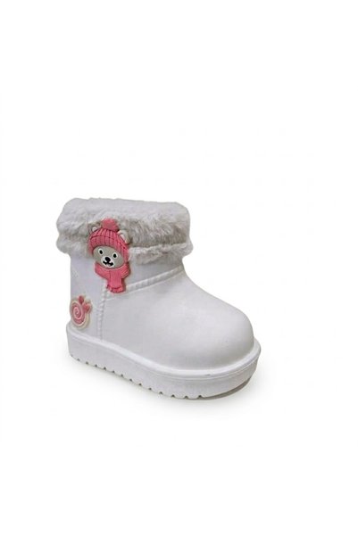 Koray Shoes Su Geçirmez İçi Kürklü Kız Çocuk Eva Yağmur Kar Çizme