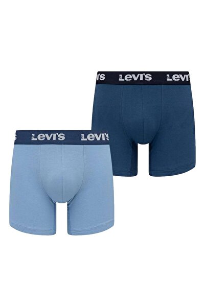 Levi's Ανδρικά μποξεράκια με επαναλαμβανόμενο λογότυπο, σετ 2 τεμαχίων